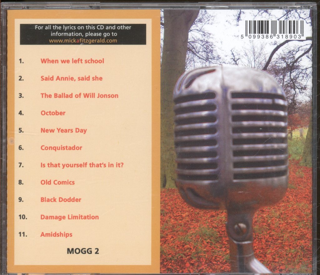 Mick Fitzgerald And The Bacha Trio - Damage Limitation - Cd