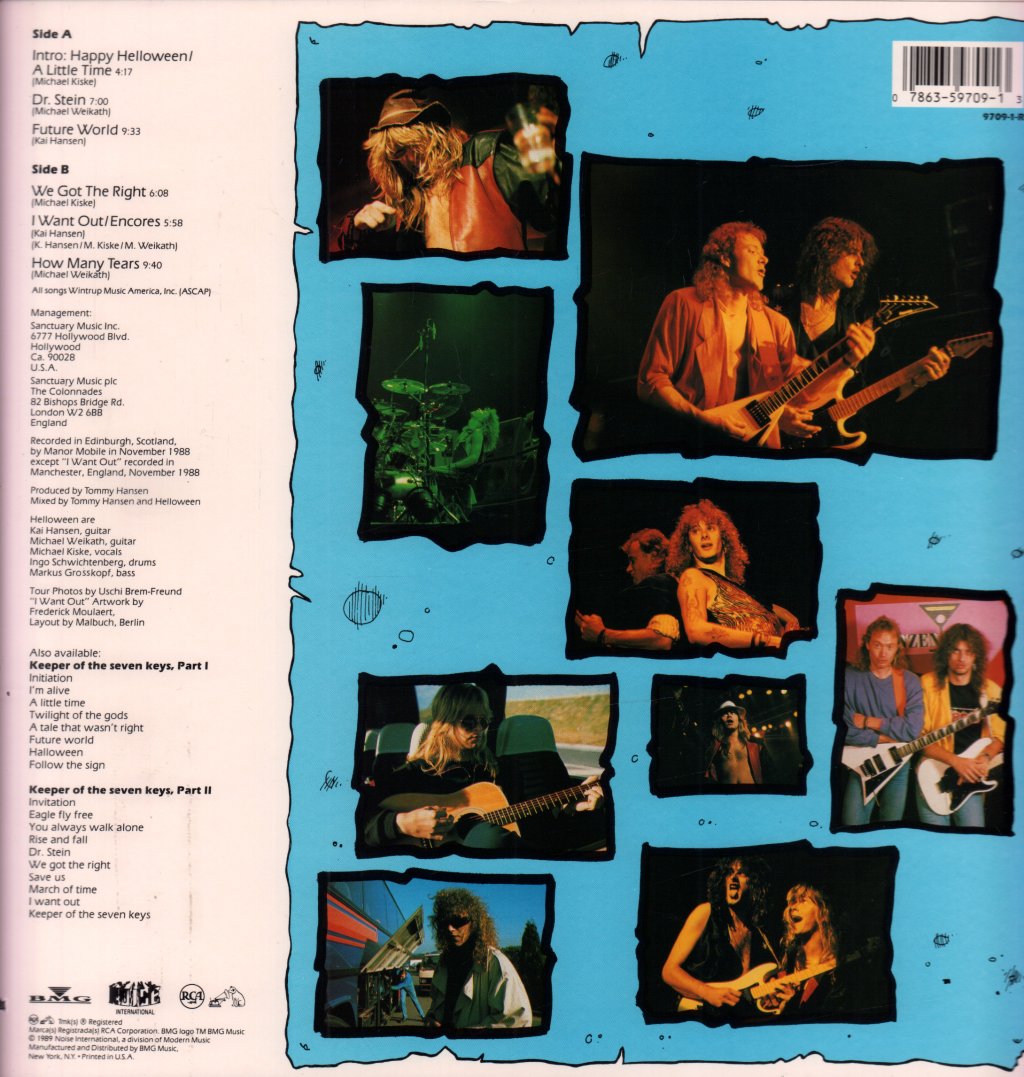 Helloween - I Want Out - Lp
