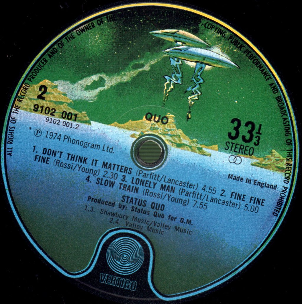 Status Quo - Quo - Lp