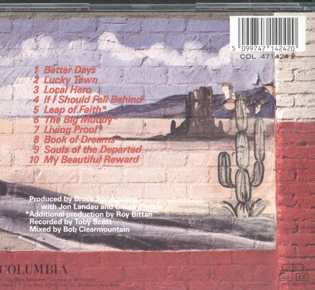 Bruce Springsteen - Lucky Town - Cd