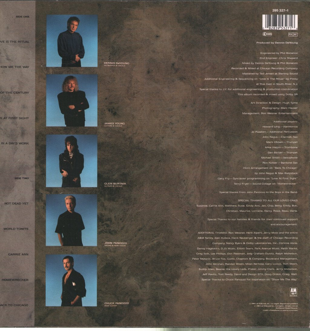 Styx - Edge Of The Century - Lp