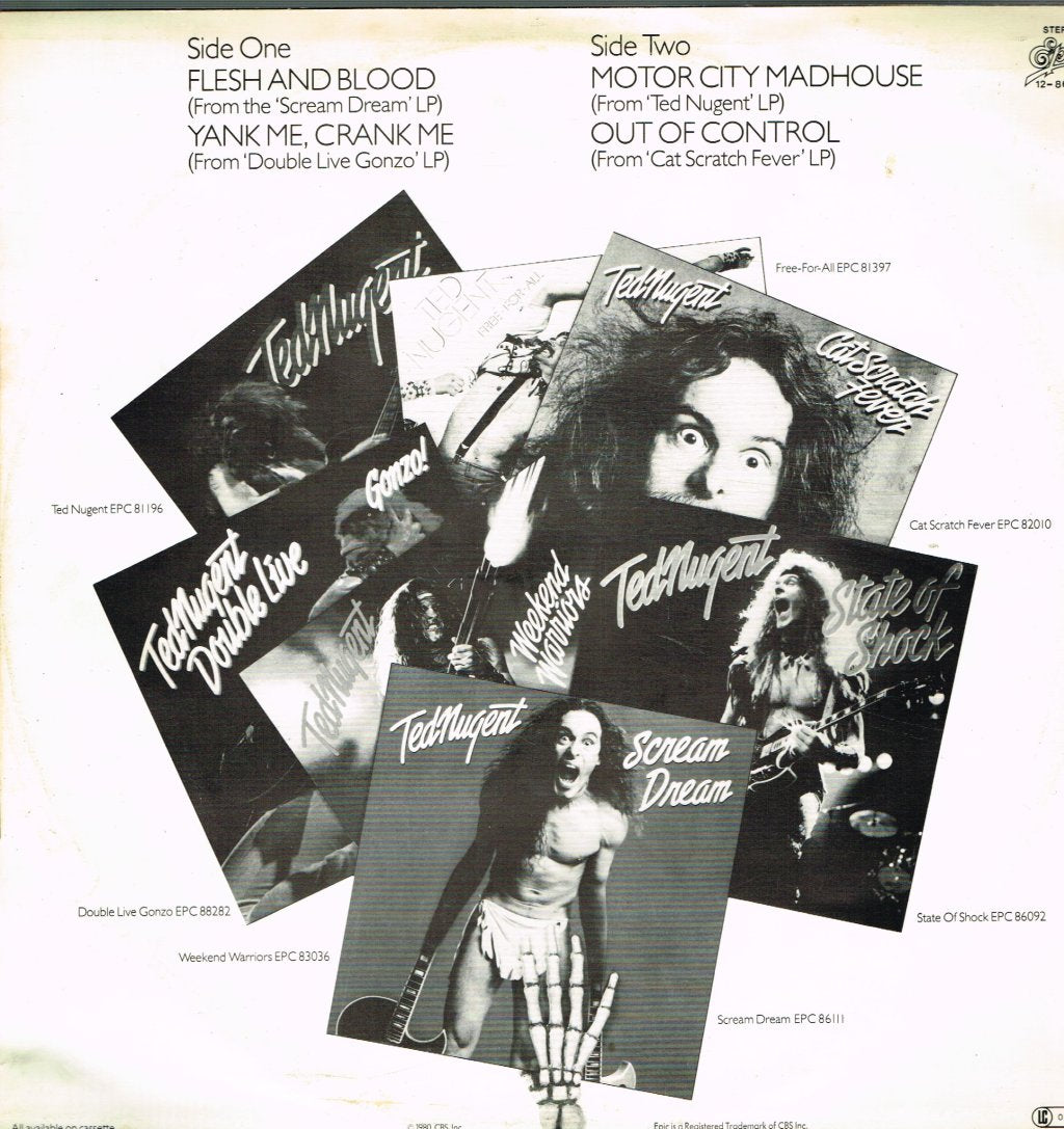 Ted Nugent - Fourth Degree Burns - 12 Inch