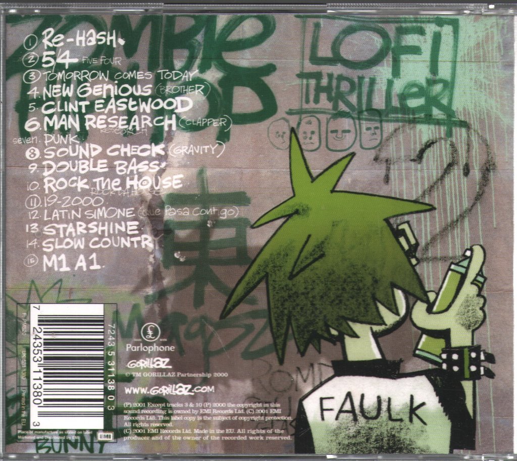 Gorillaz - Gorillaz - Cd