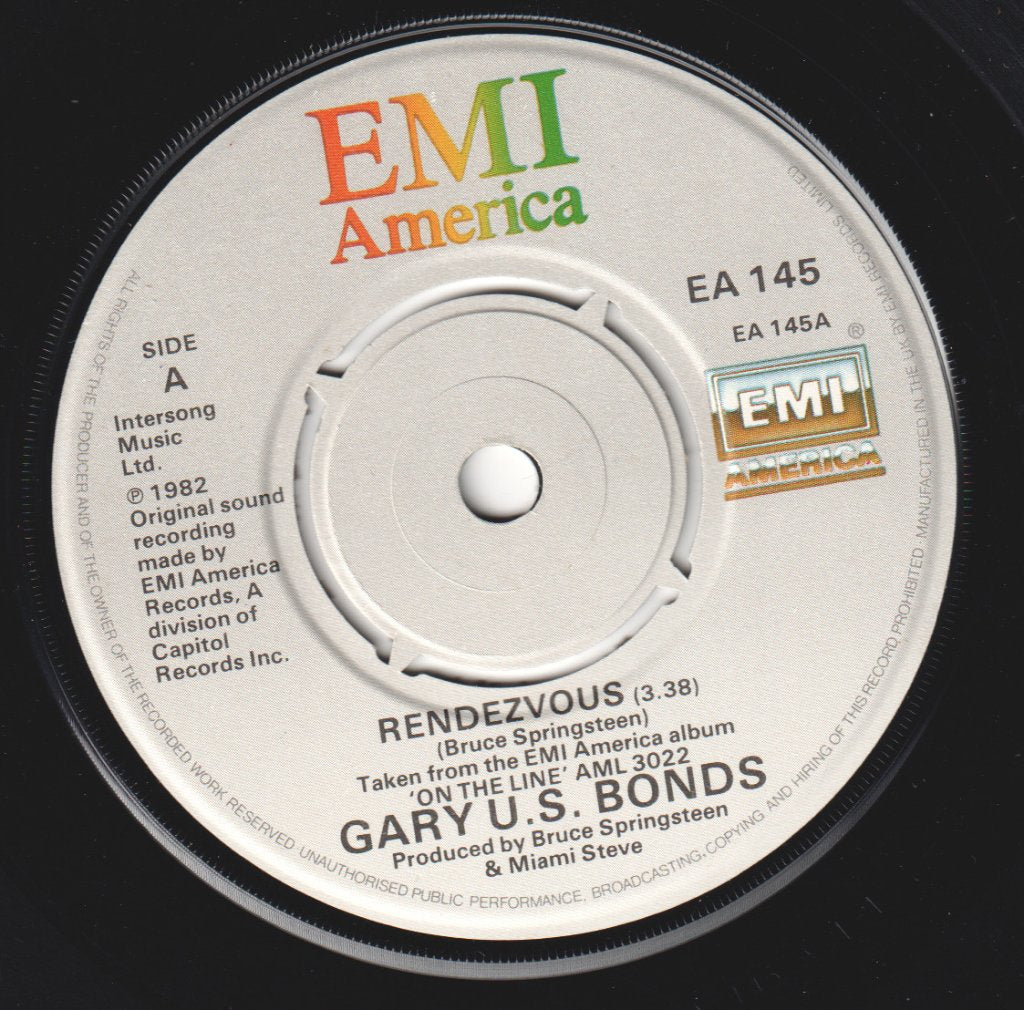 Gary Us Bonds - Rendezvous - 7 Inch