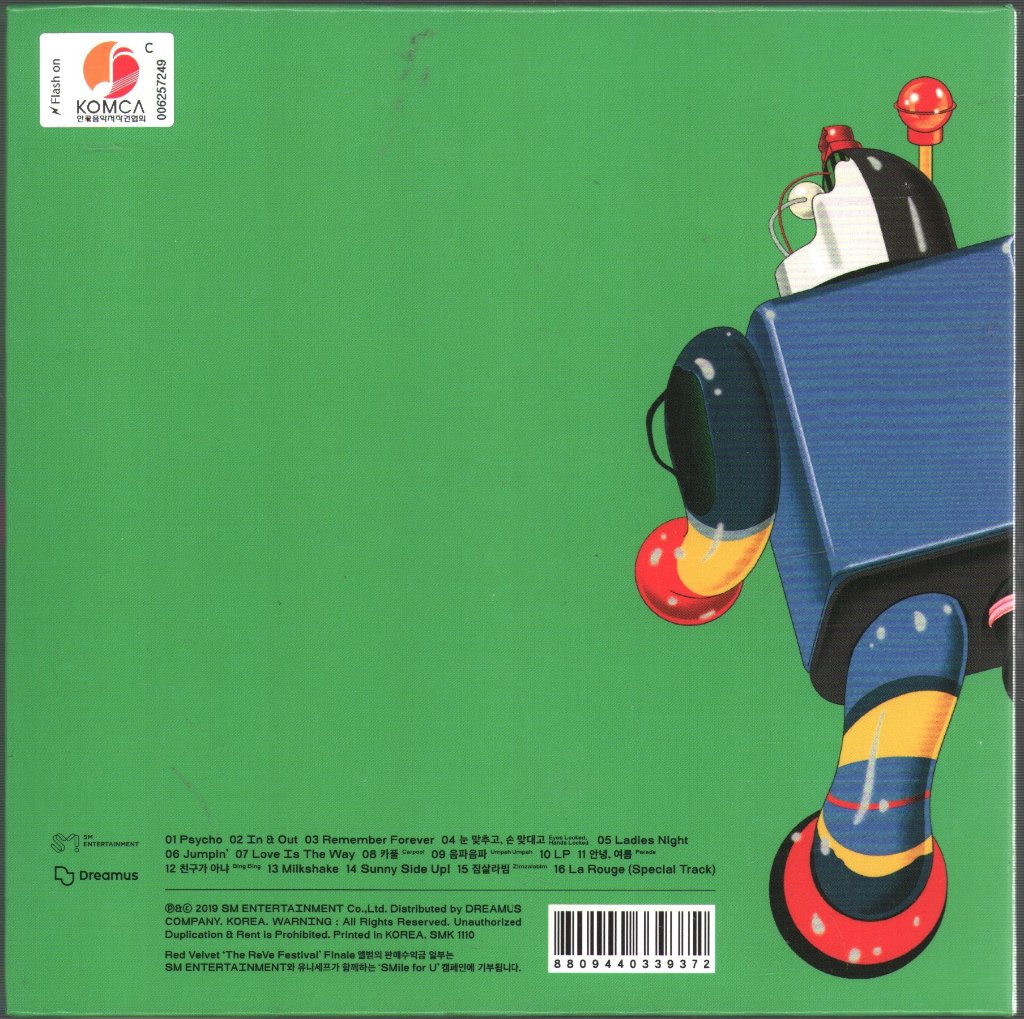 Red Velvet - 'The ReVe Festival' Finale - Cd Set