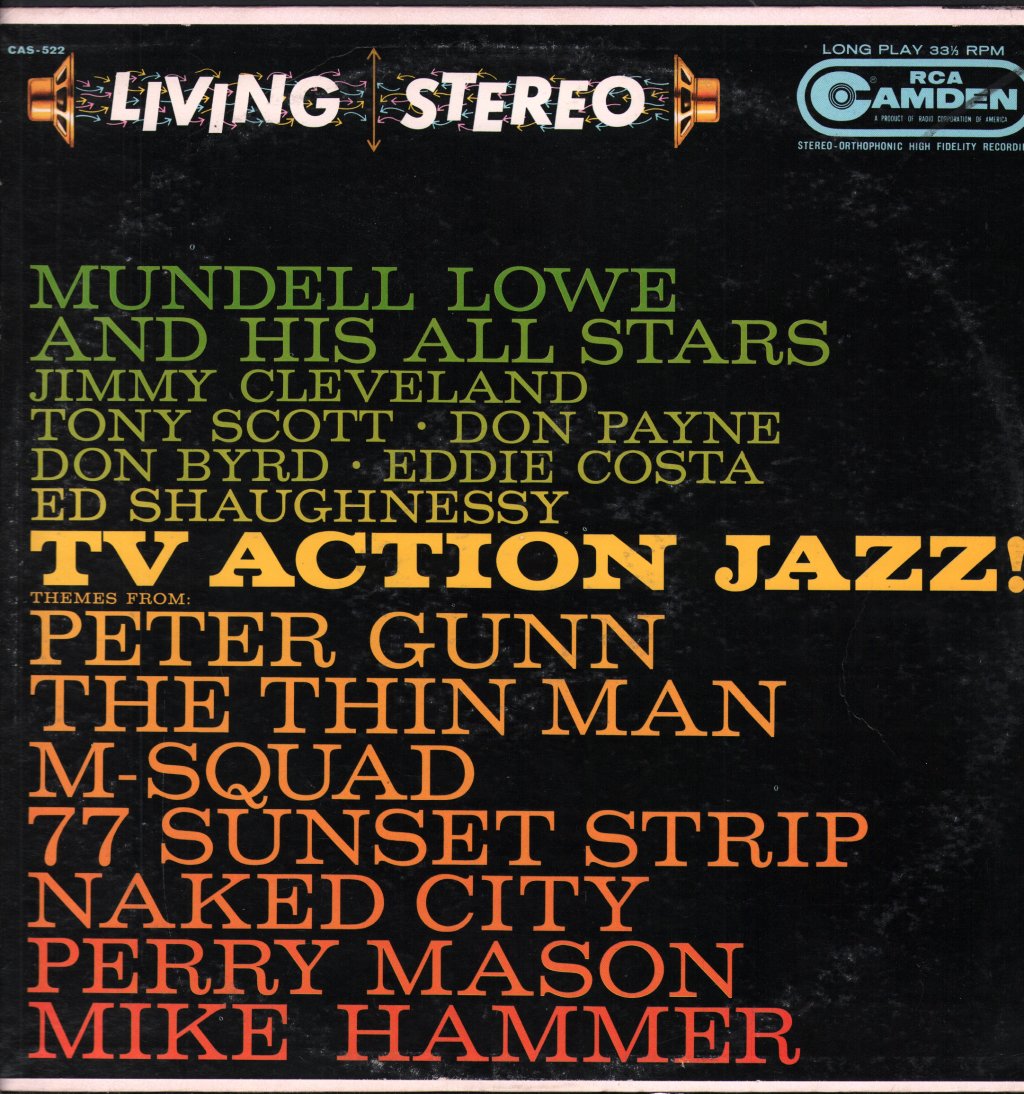 Mundell Lowe And His All Stars - TV Action Jazz! - Lp