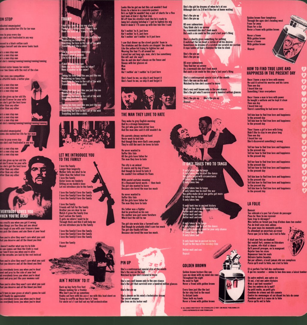 Stranglers - La Folie - Lp