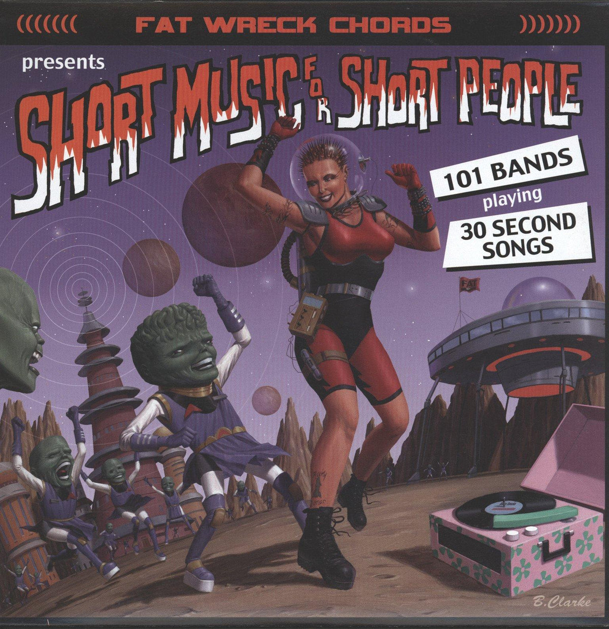 Various Artists - Short Music For Short People (Lime Green Vinyl) - Lp