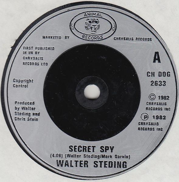 Walter Steding - Secret Spy / My Room - 7 Inch