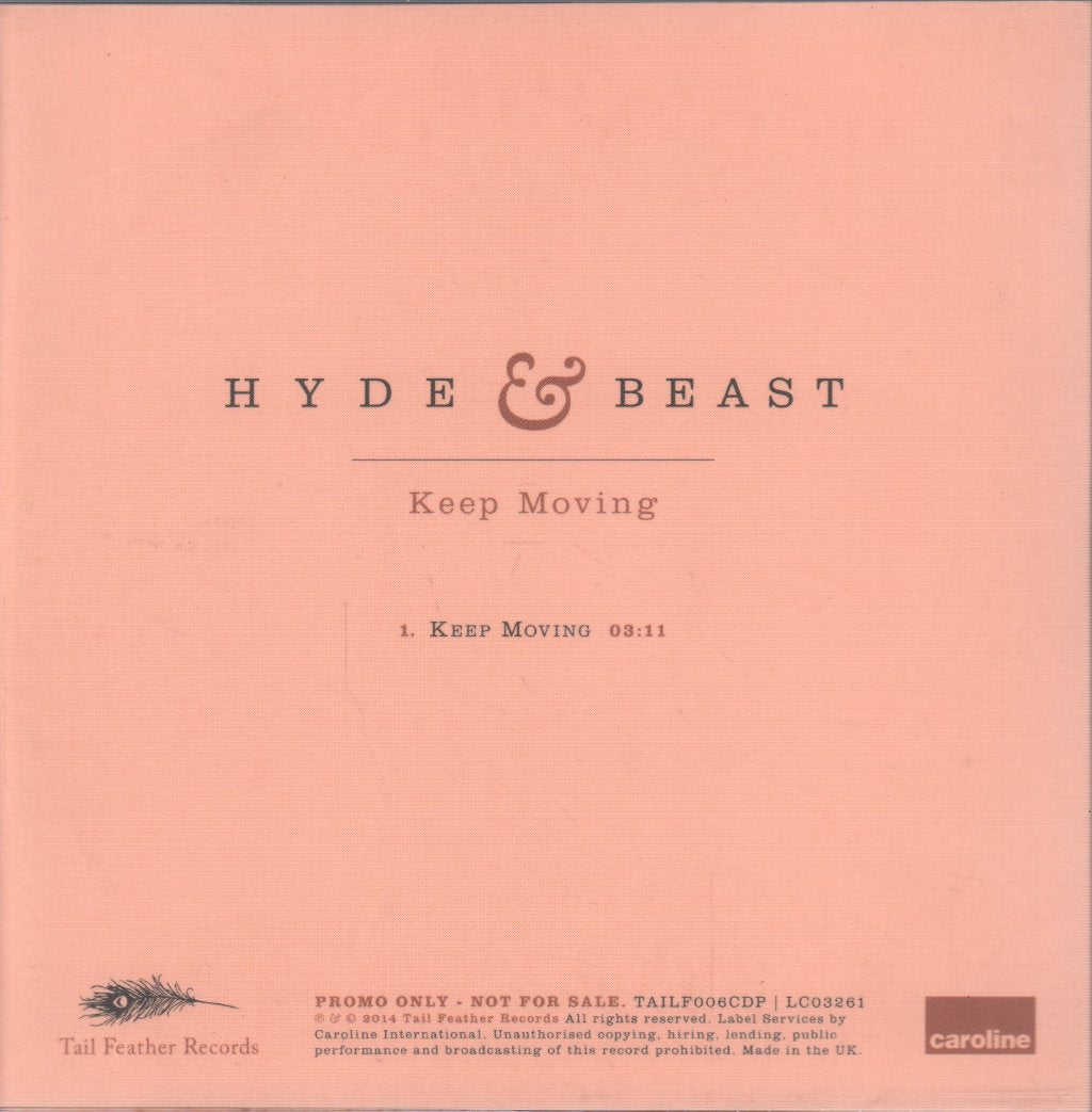Hyde And Beast - Keep Moving - Cdr