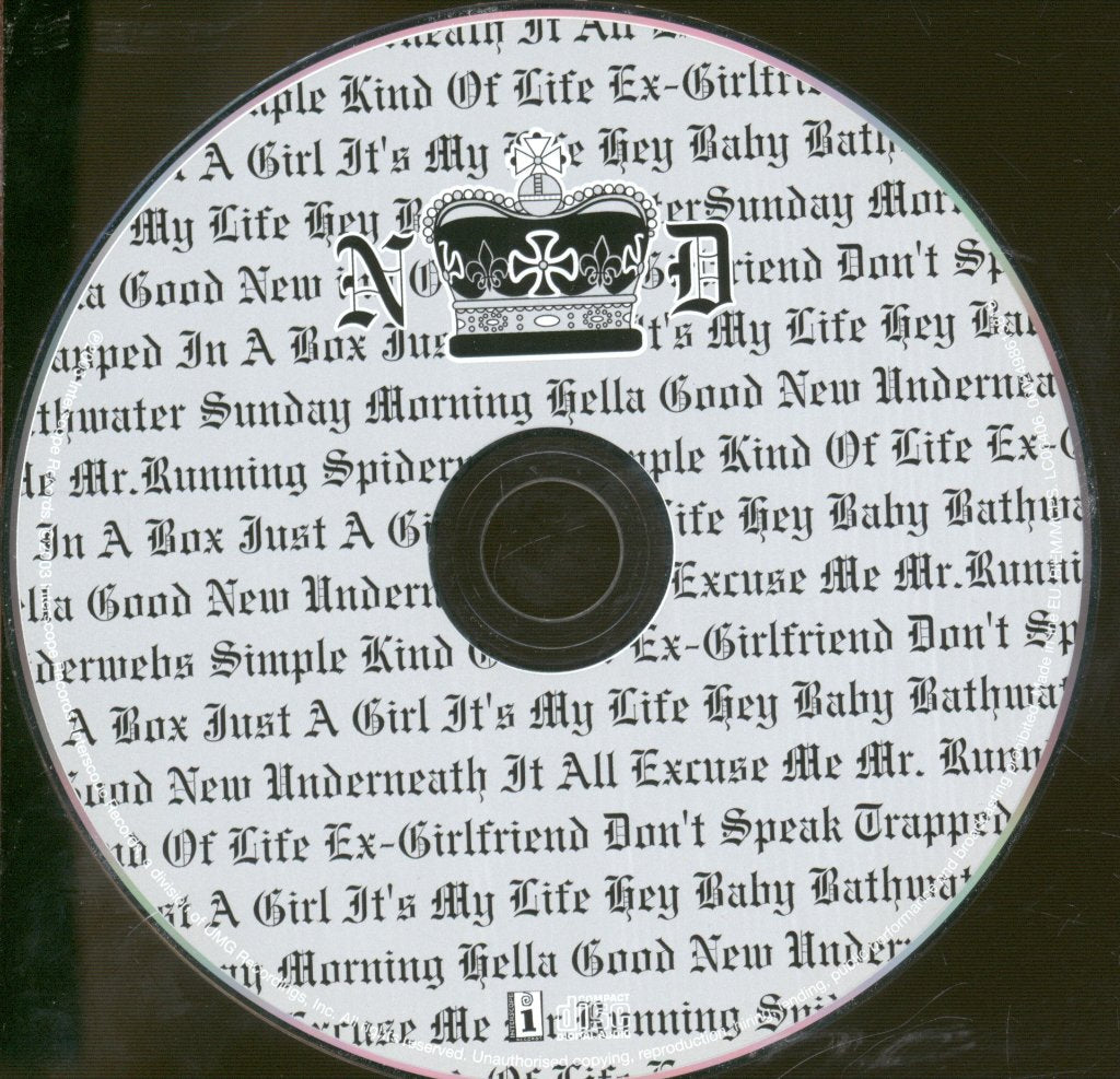 No Doubt - Singles 1992 - 2003 - Cd