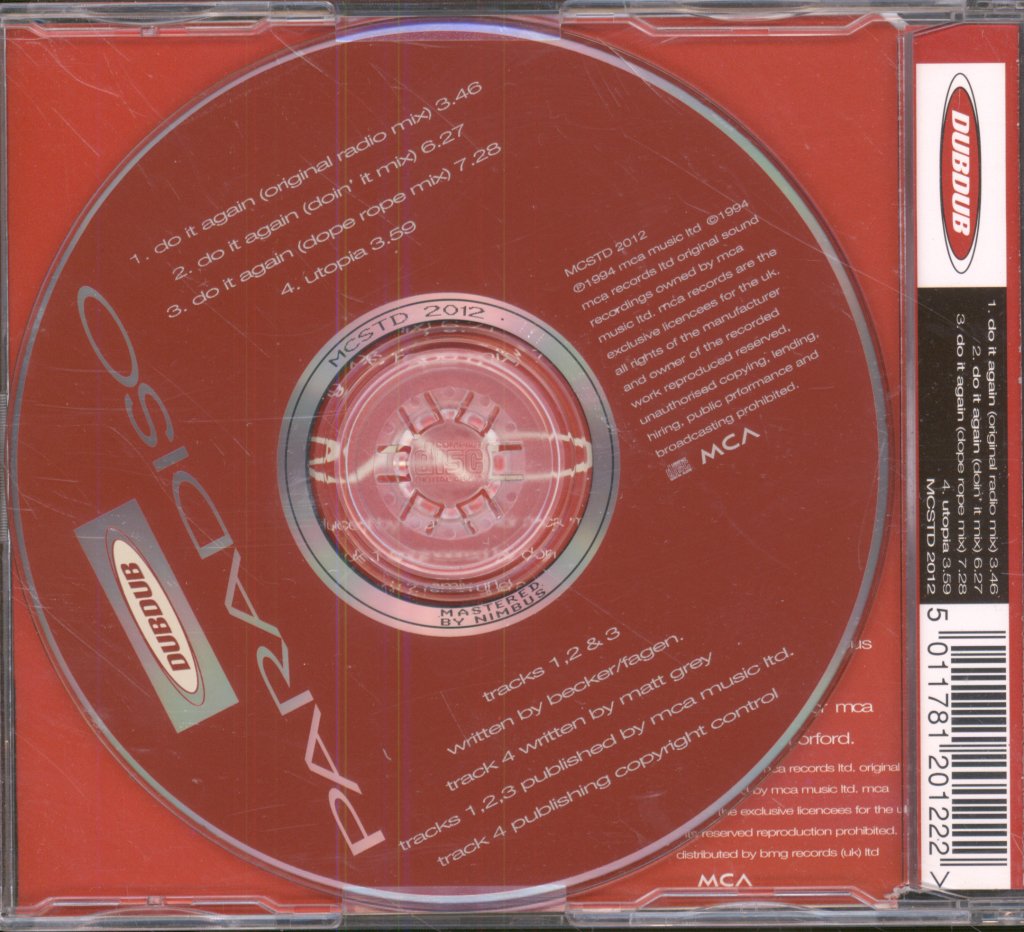 Paradiso - Do It Again - Cd