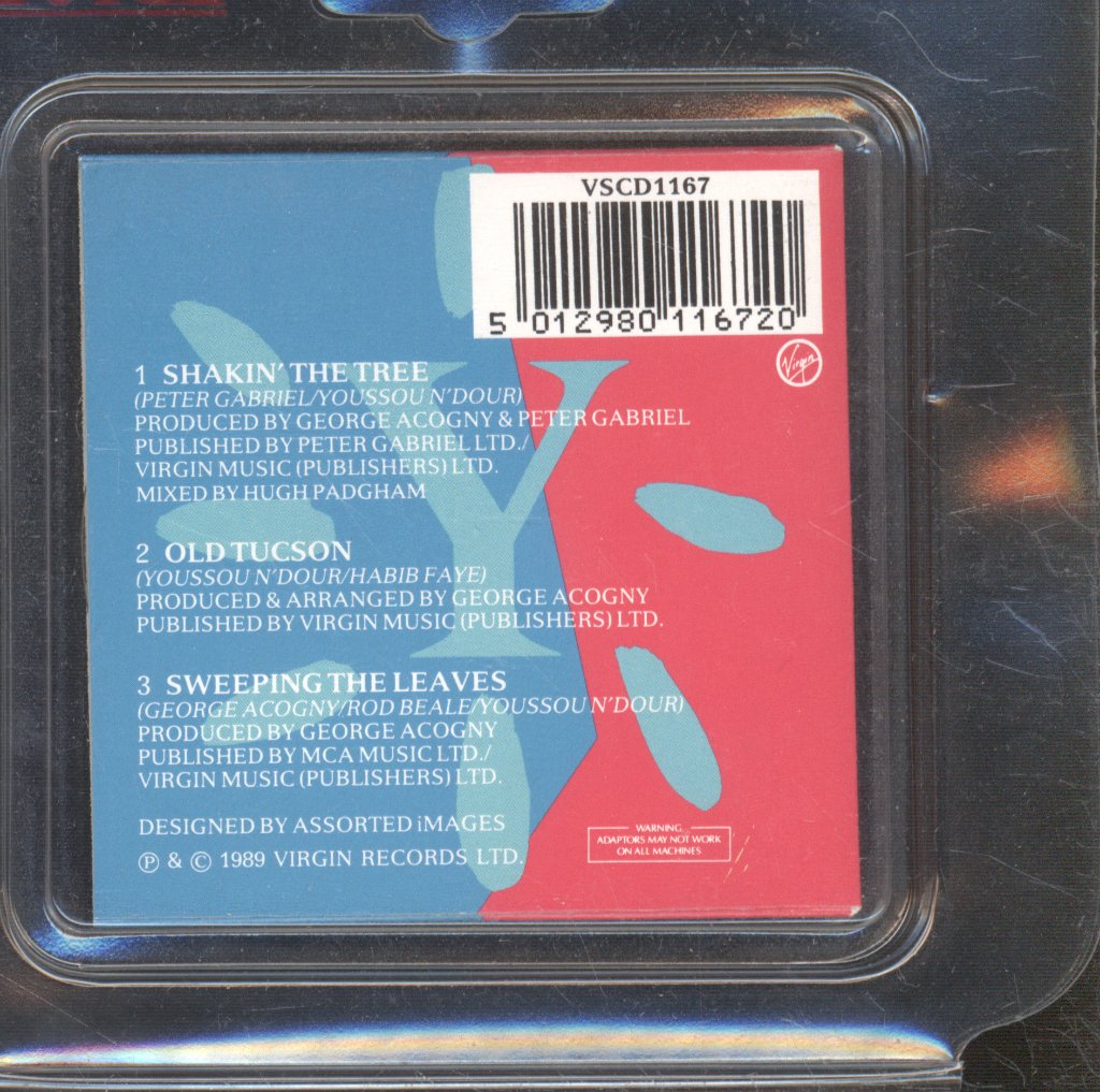 Youssou N'dour And Peter Gabriel - Shakin' The Tree - Cd