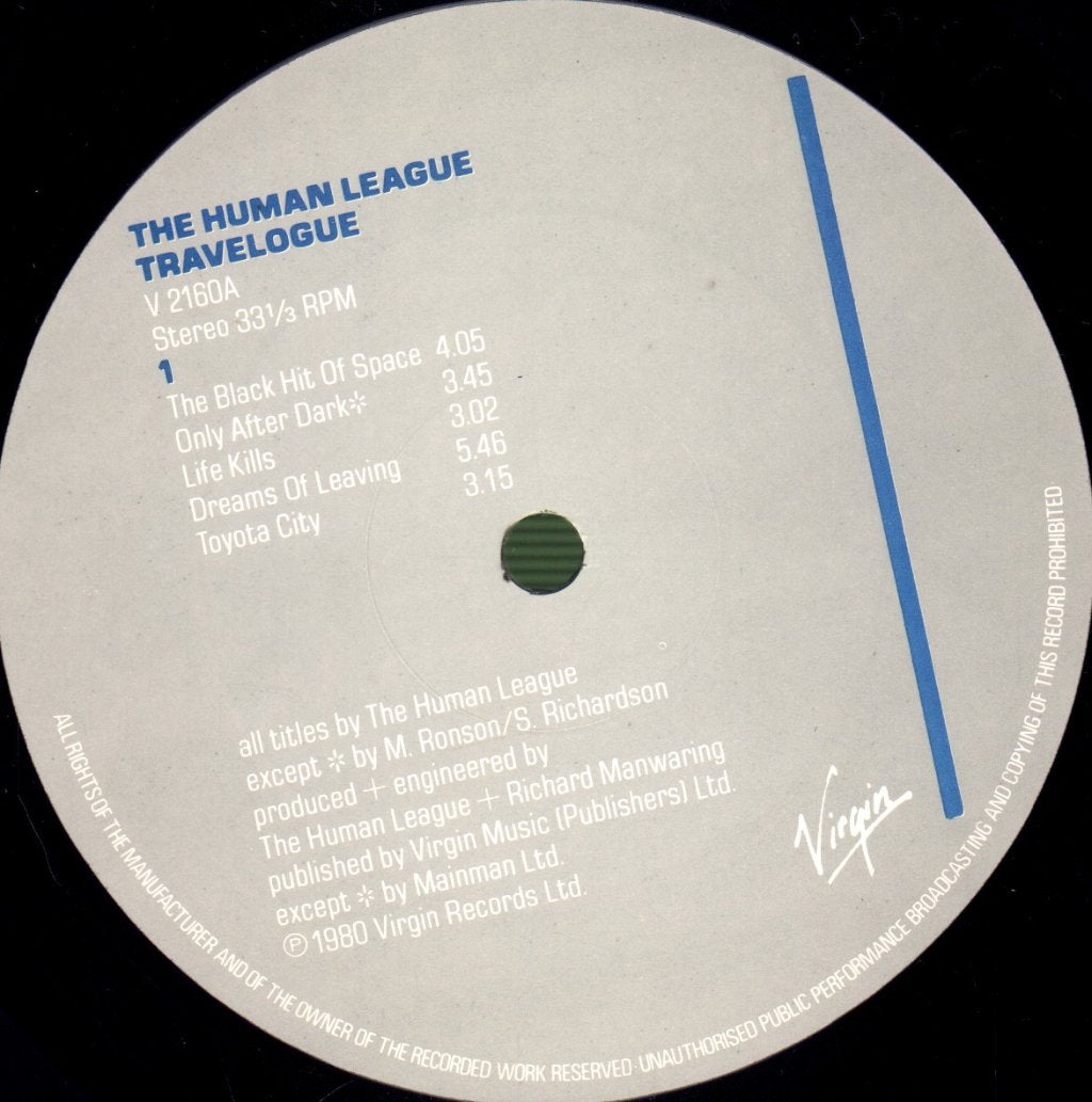 Human League - Travelogue - Lp