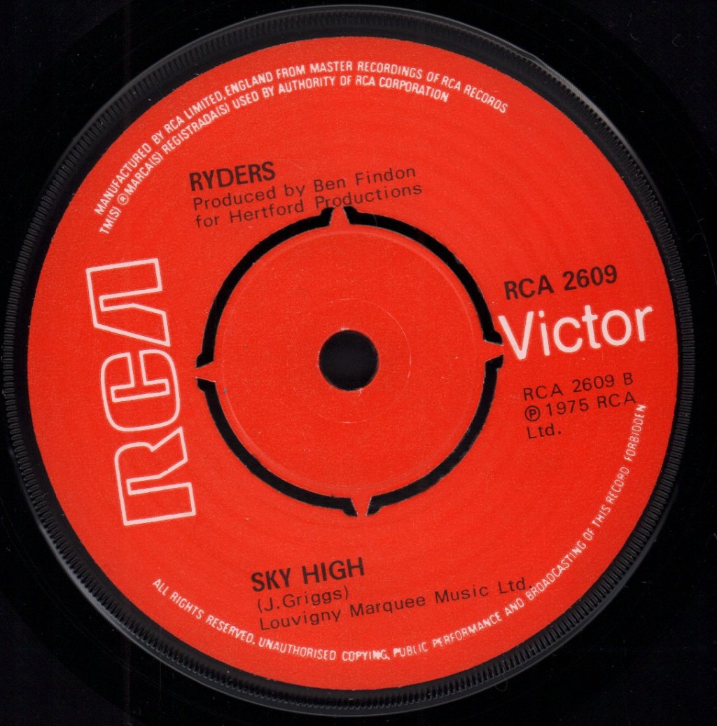 Ryders - A Little Bit Wiser - 7 Inch