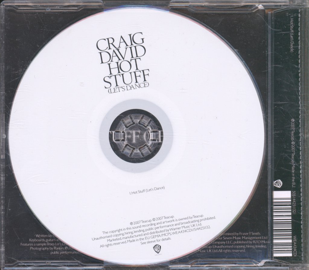 Craig David - Hot Stuff (Let's Dance) - Cd