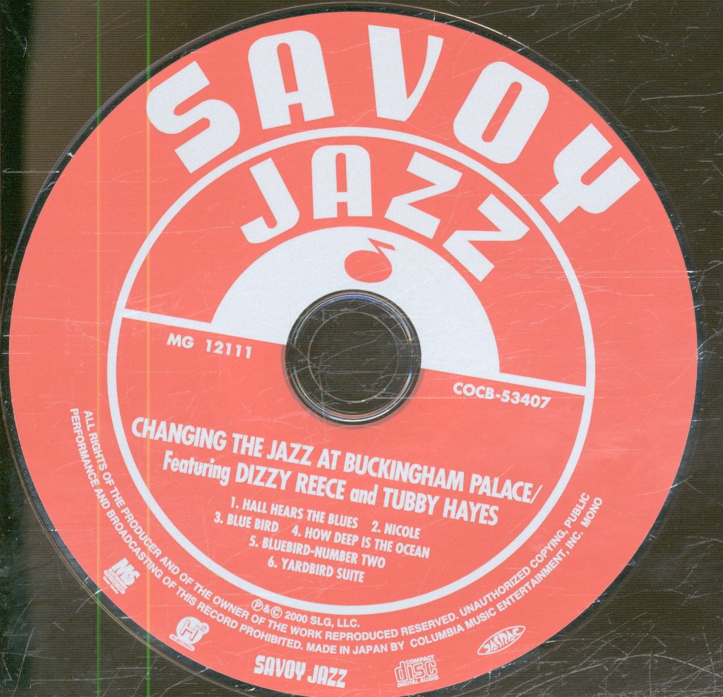 Dizzy Reece - Changing The Jazz At Buckingham Palace - Cd