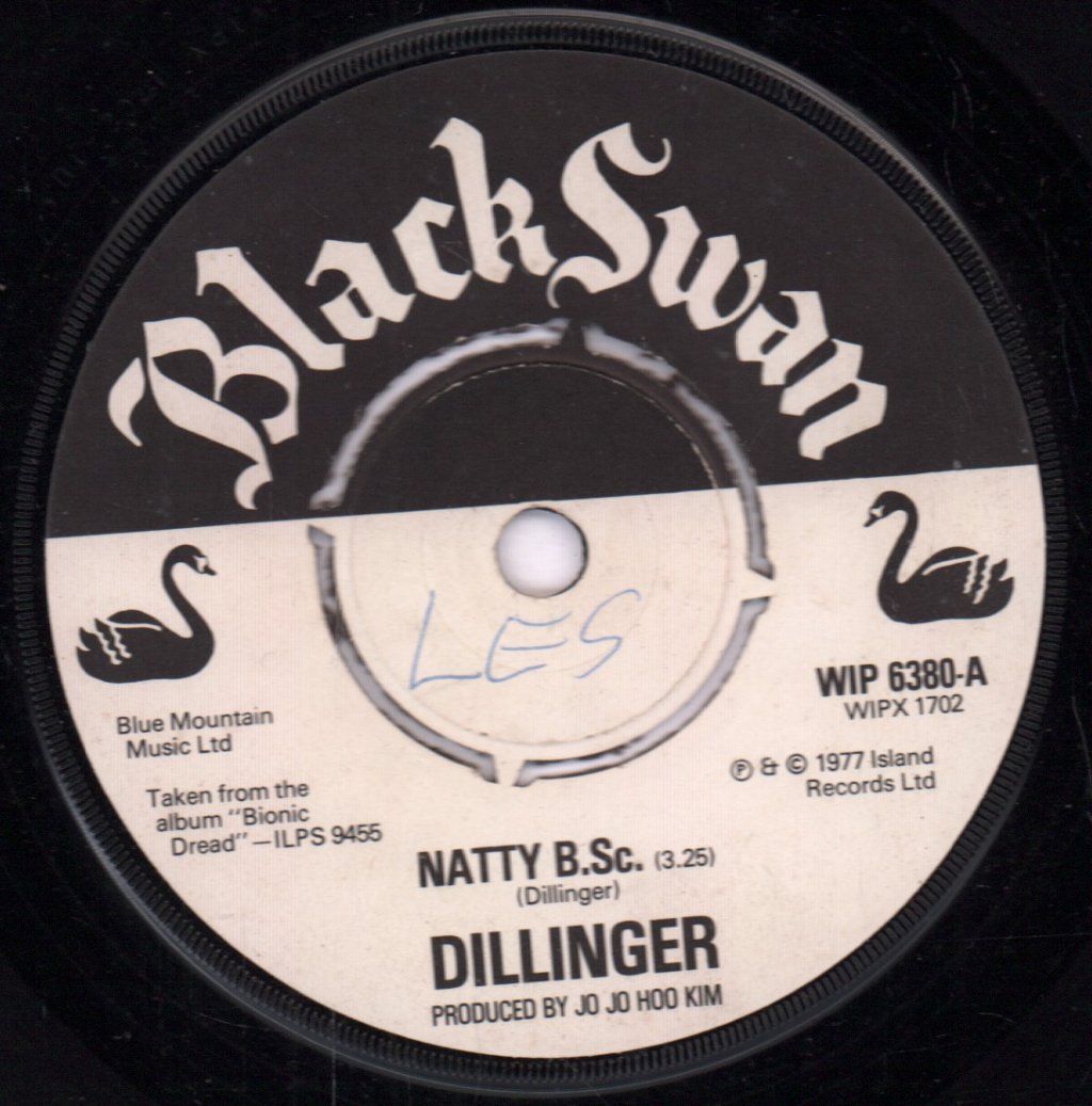 Dillinger - Natty B.Sc. - 7 Inch