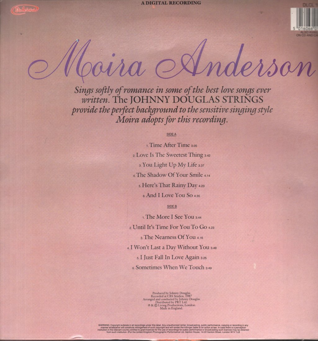 Moira Anderson - Moira - In Love - Lp