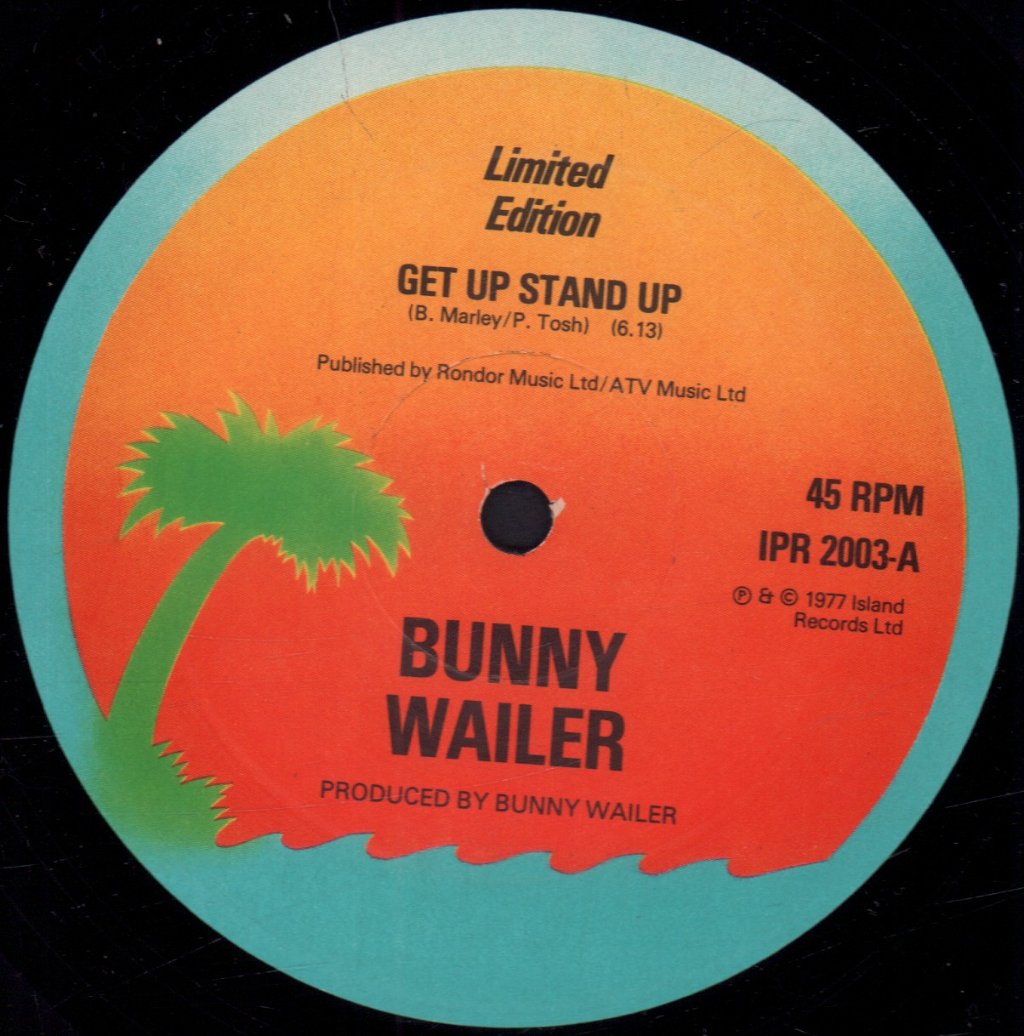Bunny Wailer - Get Up Stand Up - 12 Inch