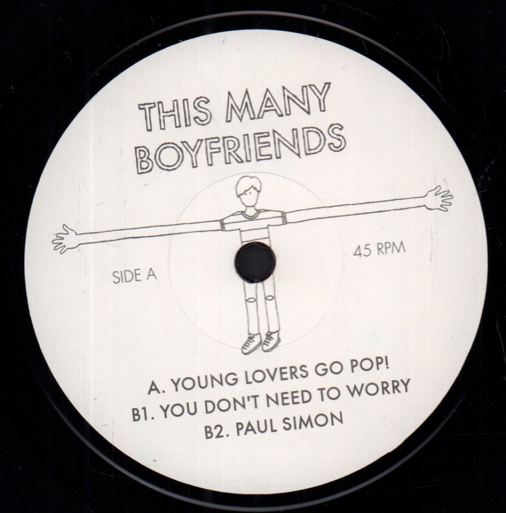 This Many Boyfriends - Young Lovers Go Pop - 7 Inch