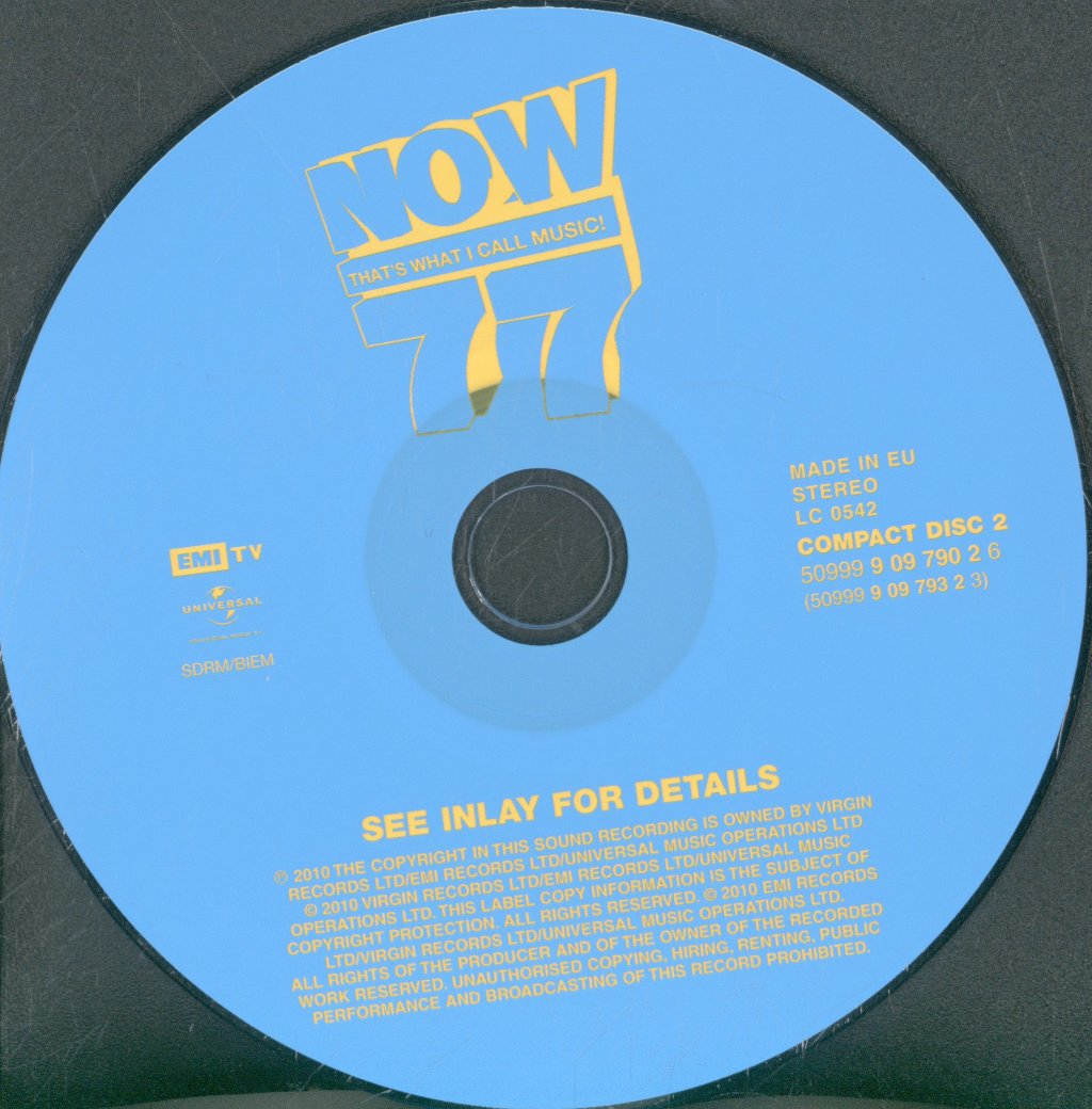 Various Artists - Now That's What I Call Music 77 - Double Cd