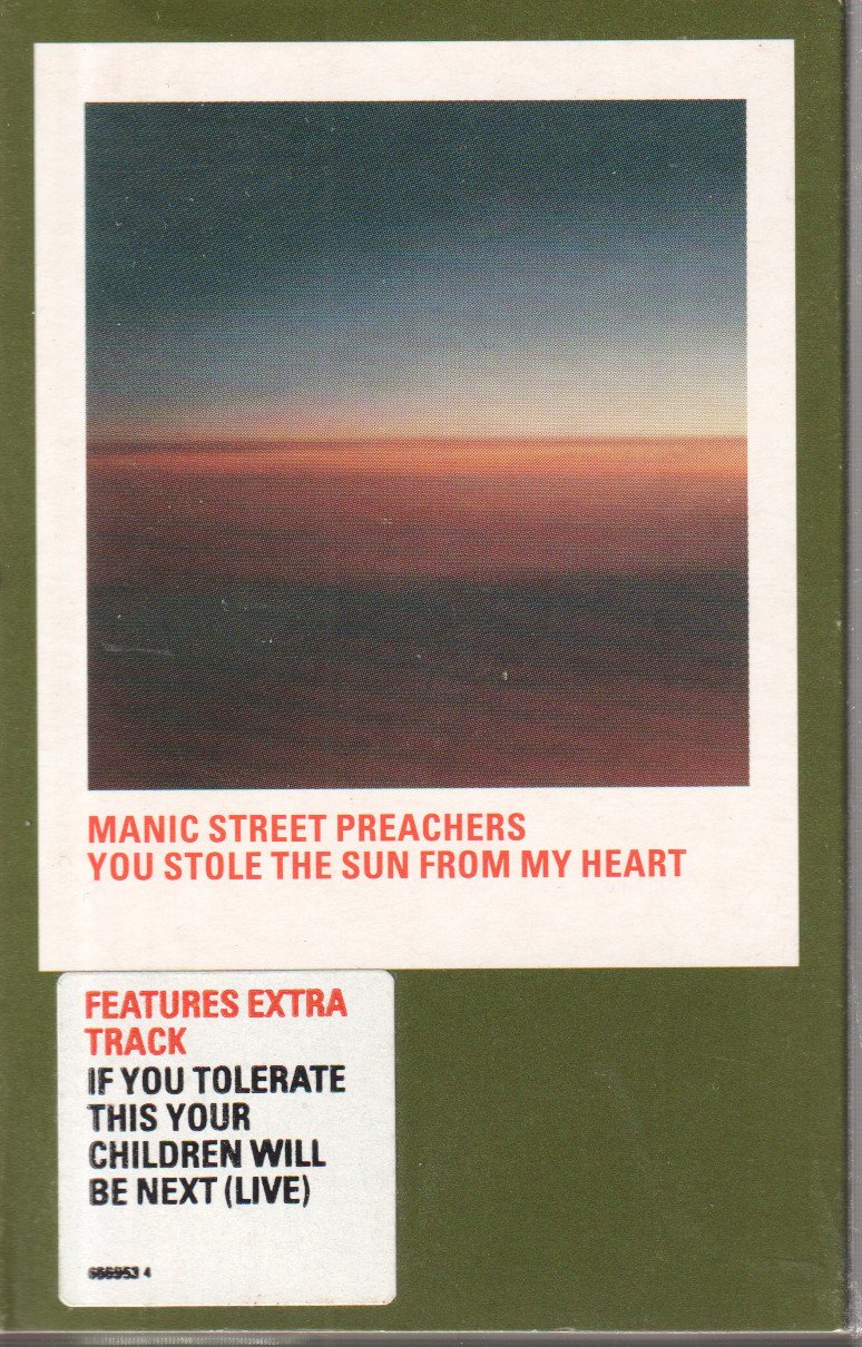Manic Street Preachers - You Stole The Sun From My Heart - Cassette