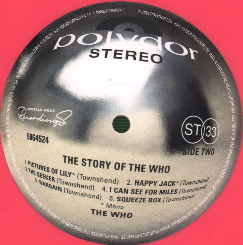 Who - Story Of The Who - Double Lp