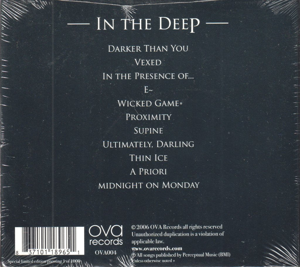 Jette Ives - In The Deep - Cd