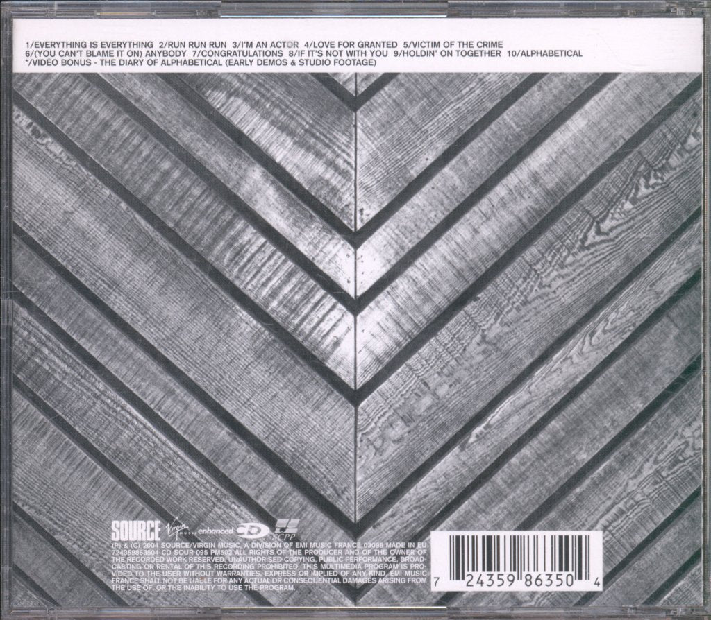 Phoenix - Alphabetical - Cd