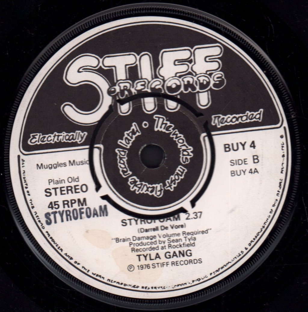 Tyla Gang - Styrofoam - 7 Inch