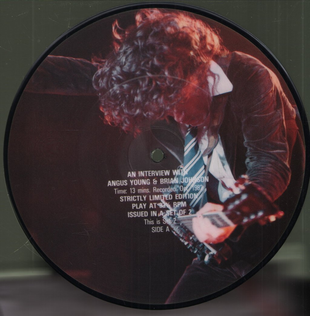AC/DC - An Interview With Angus Young And Brian Johnson - 7 Inch