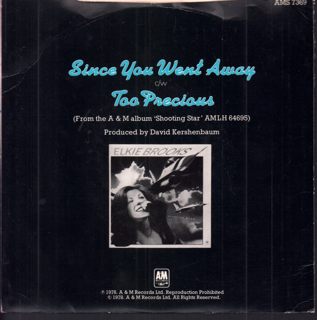 Elkie Brooks - Since You Went Away - 7 Inch
