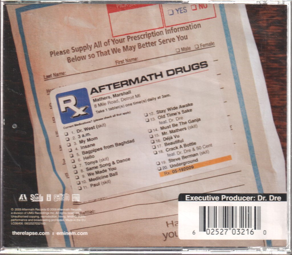 Eminem - Relapse - Cd