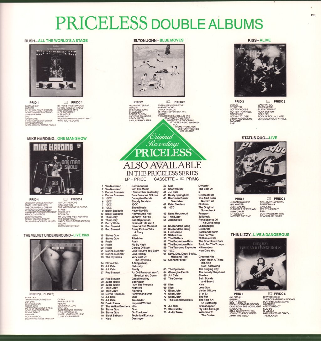 Black Sabbath - Live Evil - Double Lp