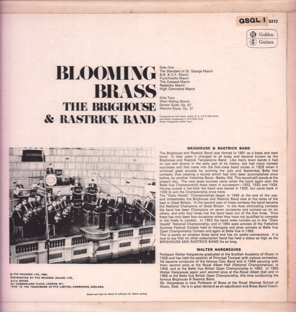 Brighouse And Rastrick Band - Blooming Brass - Lp
