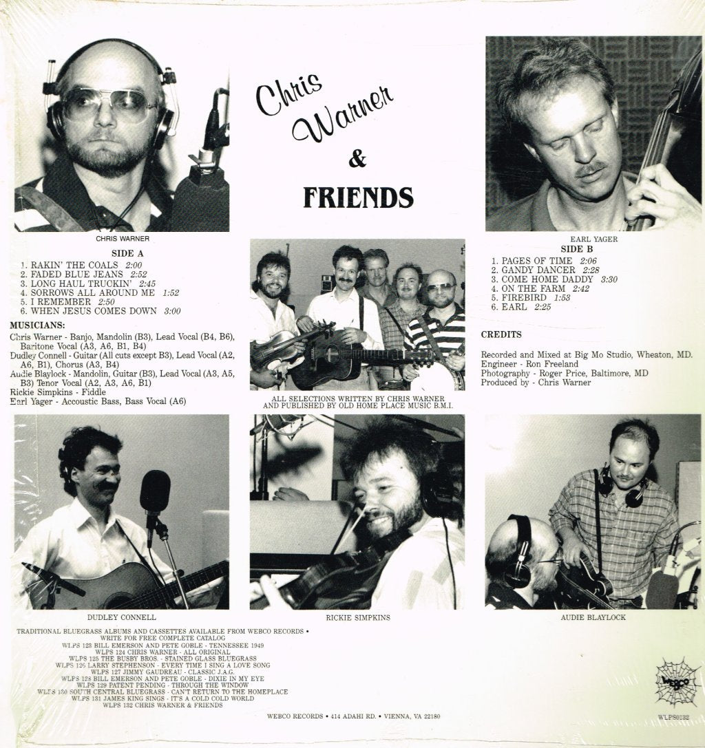 Chris Warner - Chris Warner & Friends - Lp