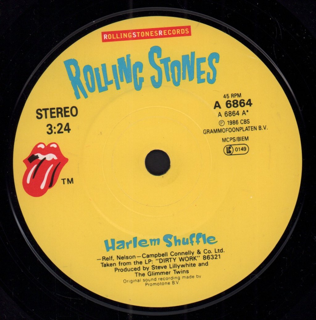 Rolling Stones - Harlem Shuffle - 7 Inch