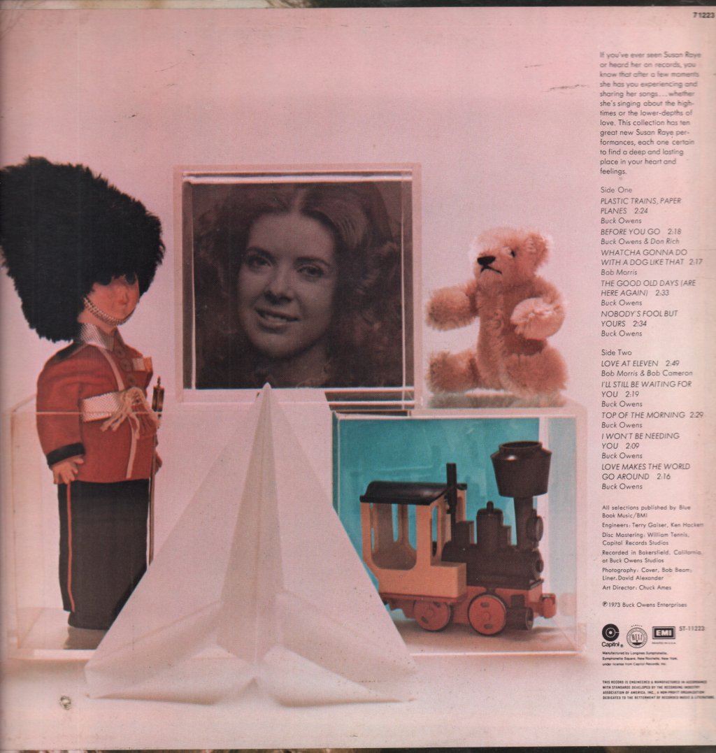 Susan Raye - Plastic Trains, Paper Planes - Lp