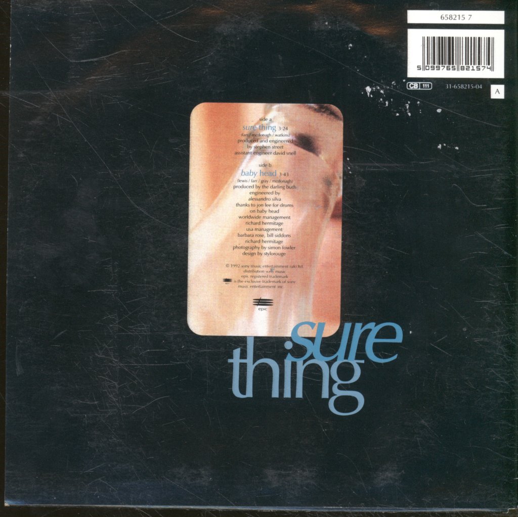 Darling Buds - Sure Thing - 7 Inch
