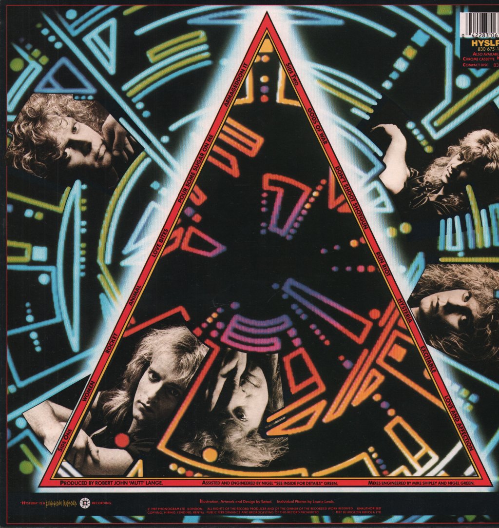 Def Leppard - Hysteria - Lp