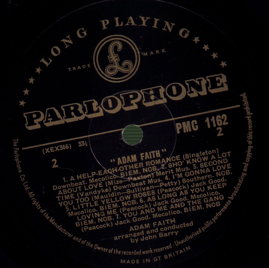 Adam Faith - Adam Faith - Lp