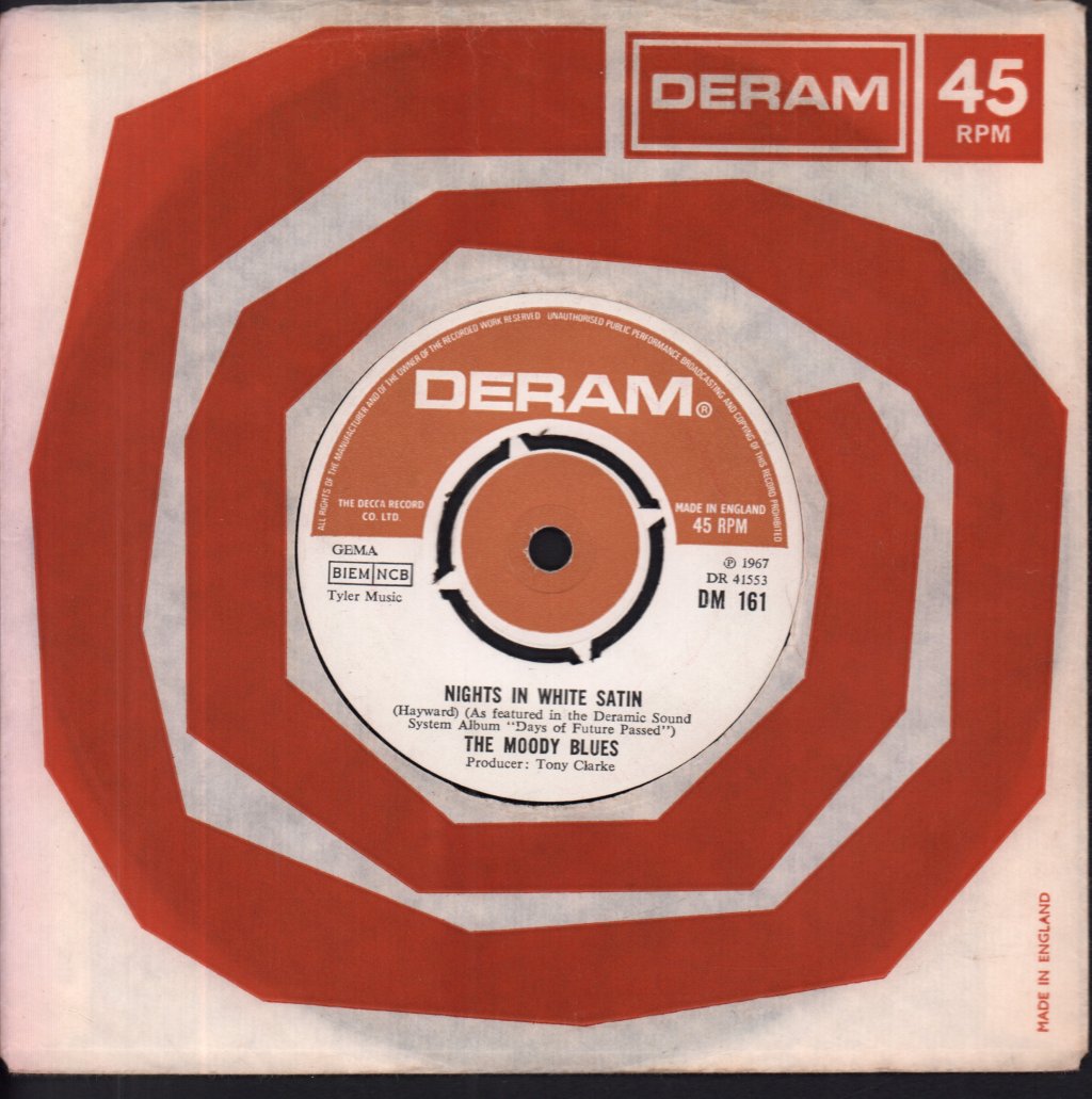 Moody Blues - Nights In White Satin - 7 Inch