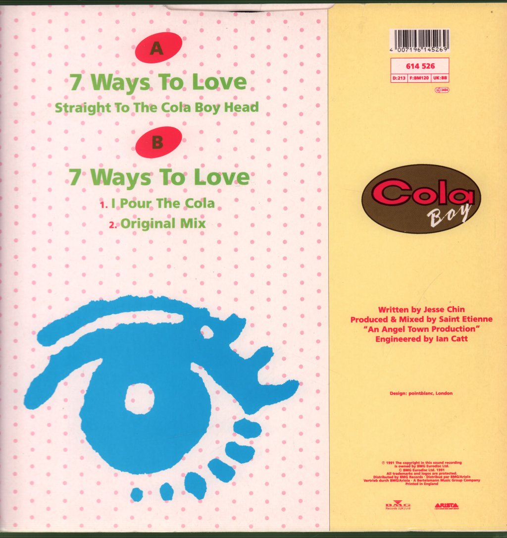 Cola Boy - 7 Ways To Love - 12 Inch