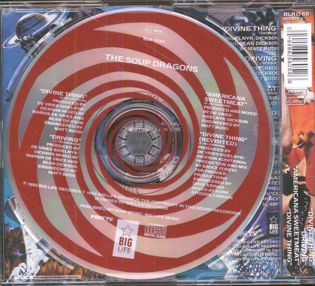 Soup Dragons - Divine Thing - Cd