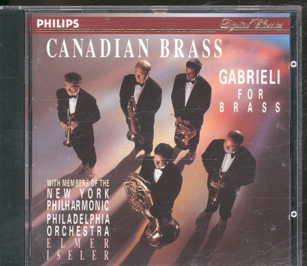 Canadian Brass, Members Of The New York Philharmonic etc - Gabrieli For Brass - Cd