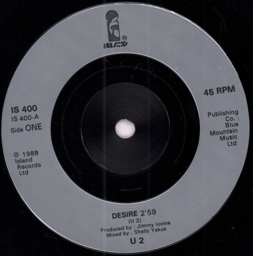 U2 - Desire - 7 Inch