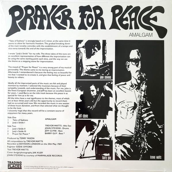 Amalgam - Prayer For Peace - Lp