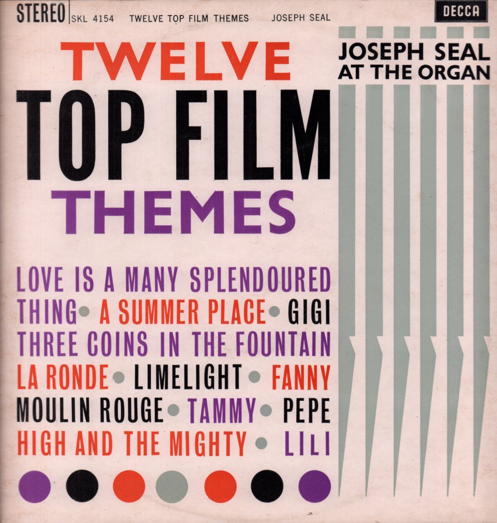 Joseph Seal - Twelve Top Film Themes - Lp