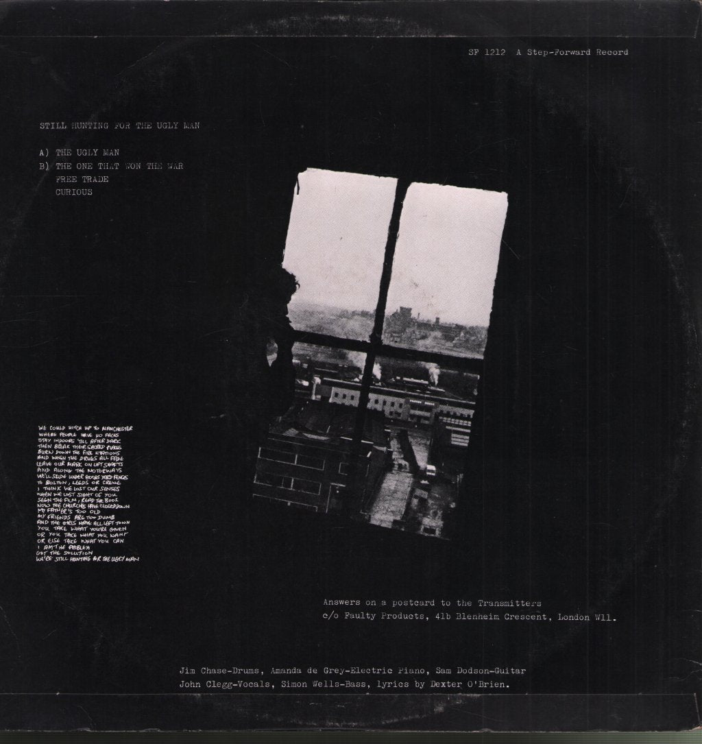 Transmitters - Still Hunting For The Ugly Man - 12 Inch
